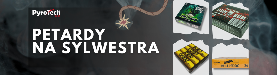 Petardy na sylwestra